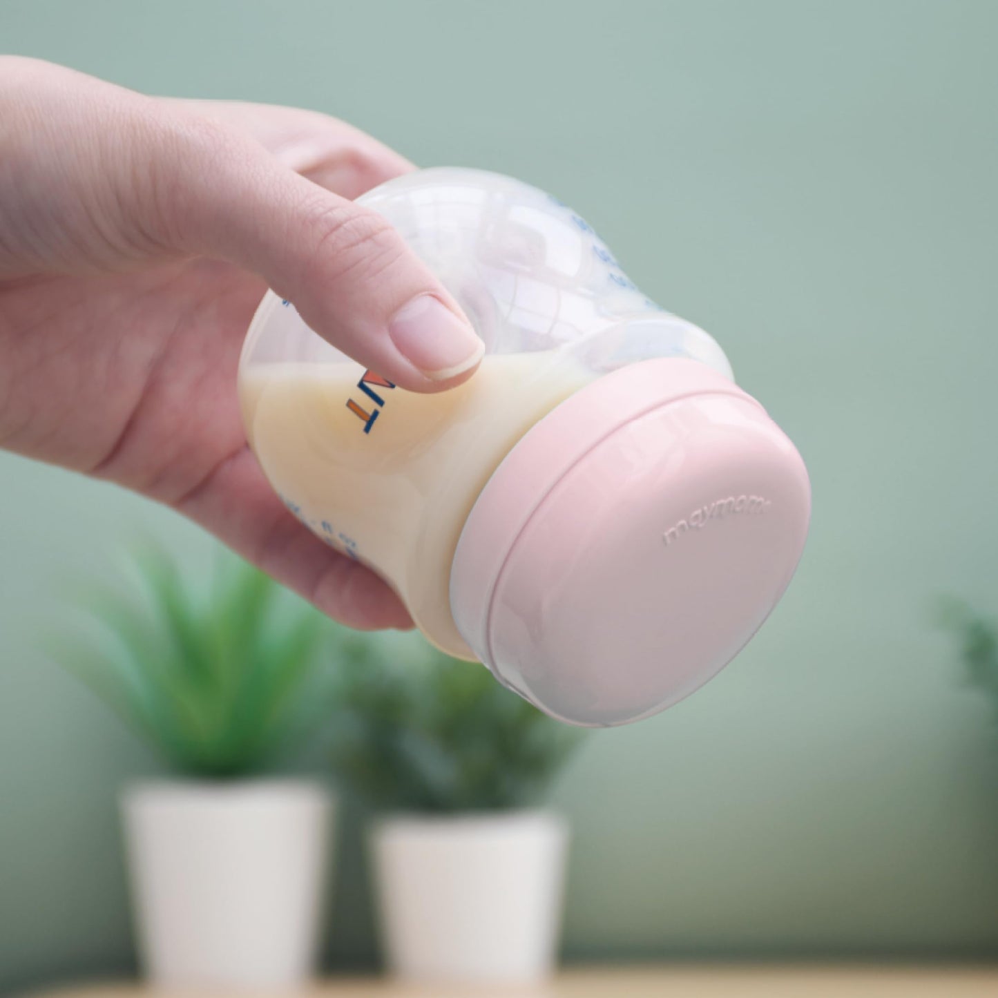 Maymom Tapas Sólidas, también conocidas como Tapas de Viaje, con Anillo de Sellado, Compatibles con Biberones Avent; La tapa reemplaza el aro roscado y el disco de sellado del biberón Avent Natural; Compatible con biberones Avent Anticólicos de Polipropil