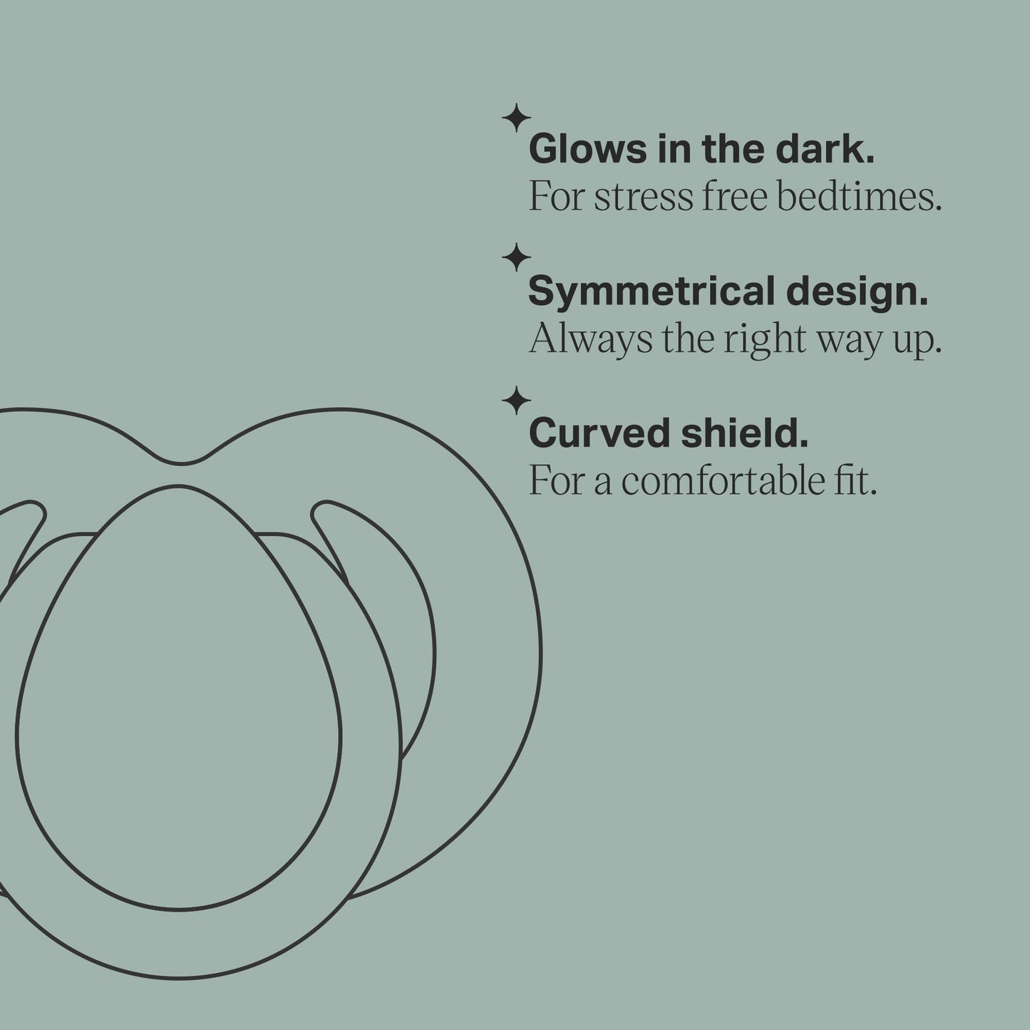 Chupete Tommee Tippee Nocturno 18-36 Meses 2 Unidades