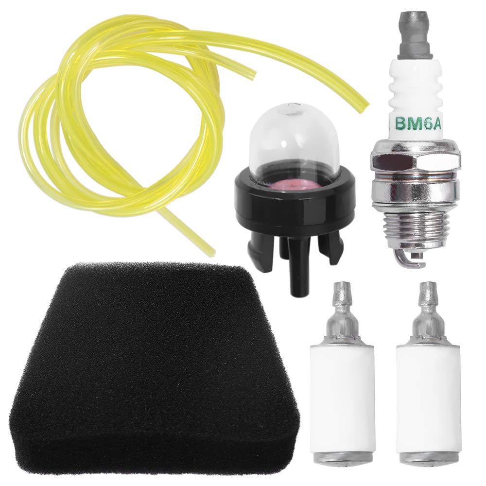 Anxingo 530037793 - Filtro de aire para motosierra Mcculloch 2000 3200 3500 3516 con bujía 530047721