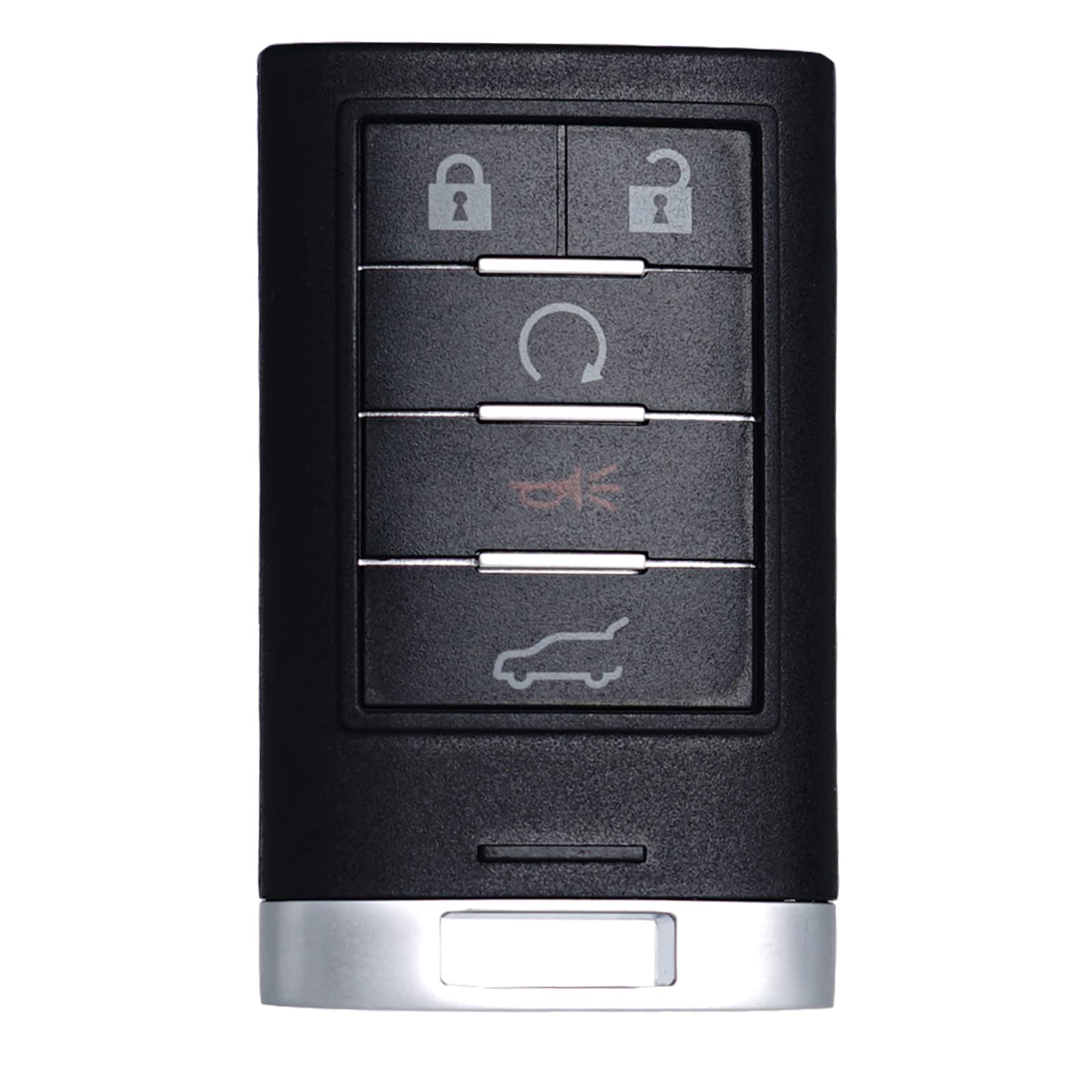 SUPALAND - Llavero de repuesto compatible con Cadillac SRX 2010, 2011, 2012, 2013, 2014, 2015, ATS XTS 2013-2014, ELR, botón de arranque inteligente, proximidad, entrada sin llave, control remoto