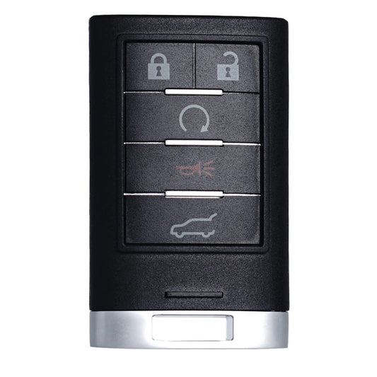 SUPALAND - Llavero de repuesto compatible con Cadillac SRX 2010, 2011, 2012, 2013, 2014, 2015, ATS XTS 2013-2014, ELR, botón de arranque inteligente, proximidad, entrada sin llave, control remoto