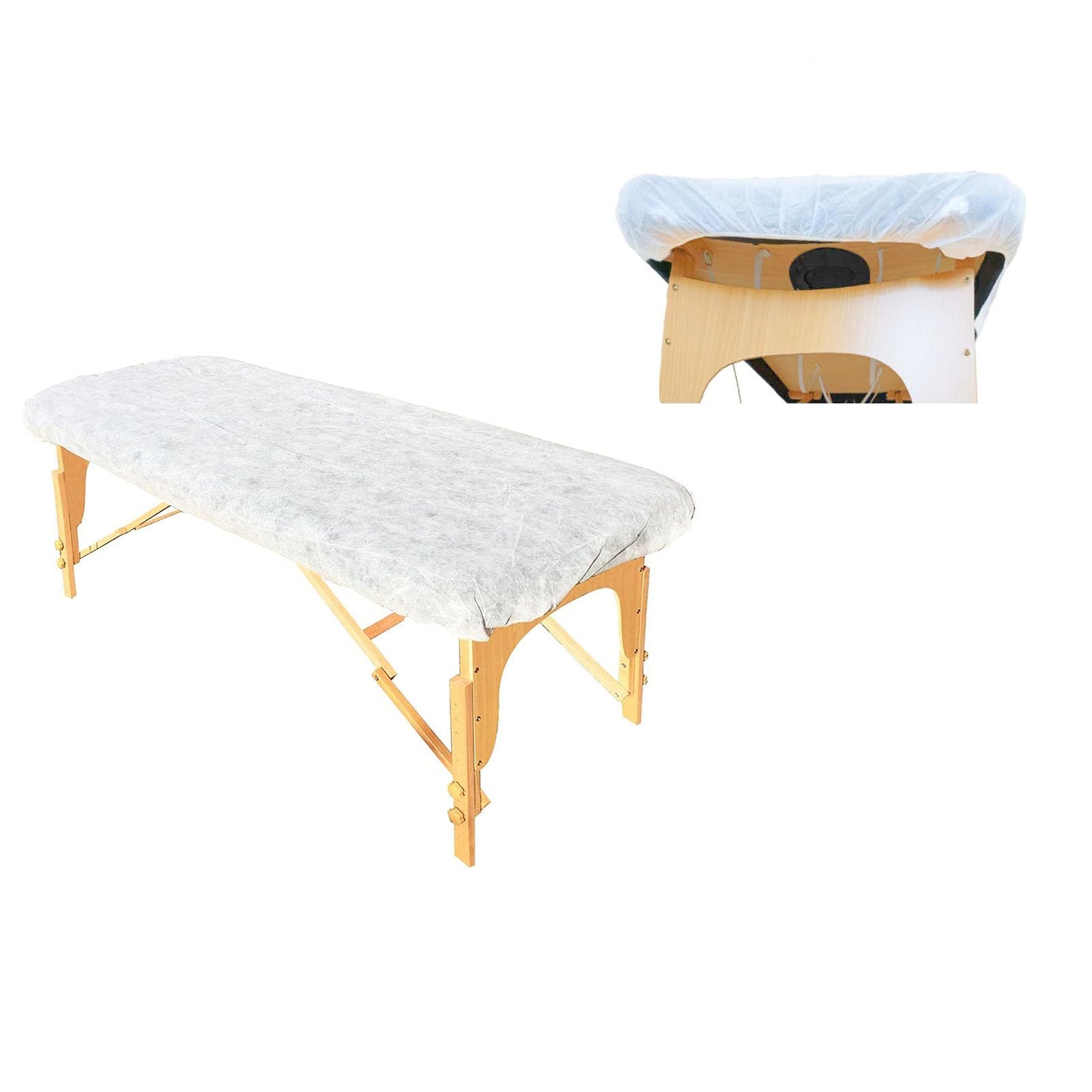 Sábanas Desechables ZMDREAM Blancas para Mesa de Masaje