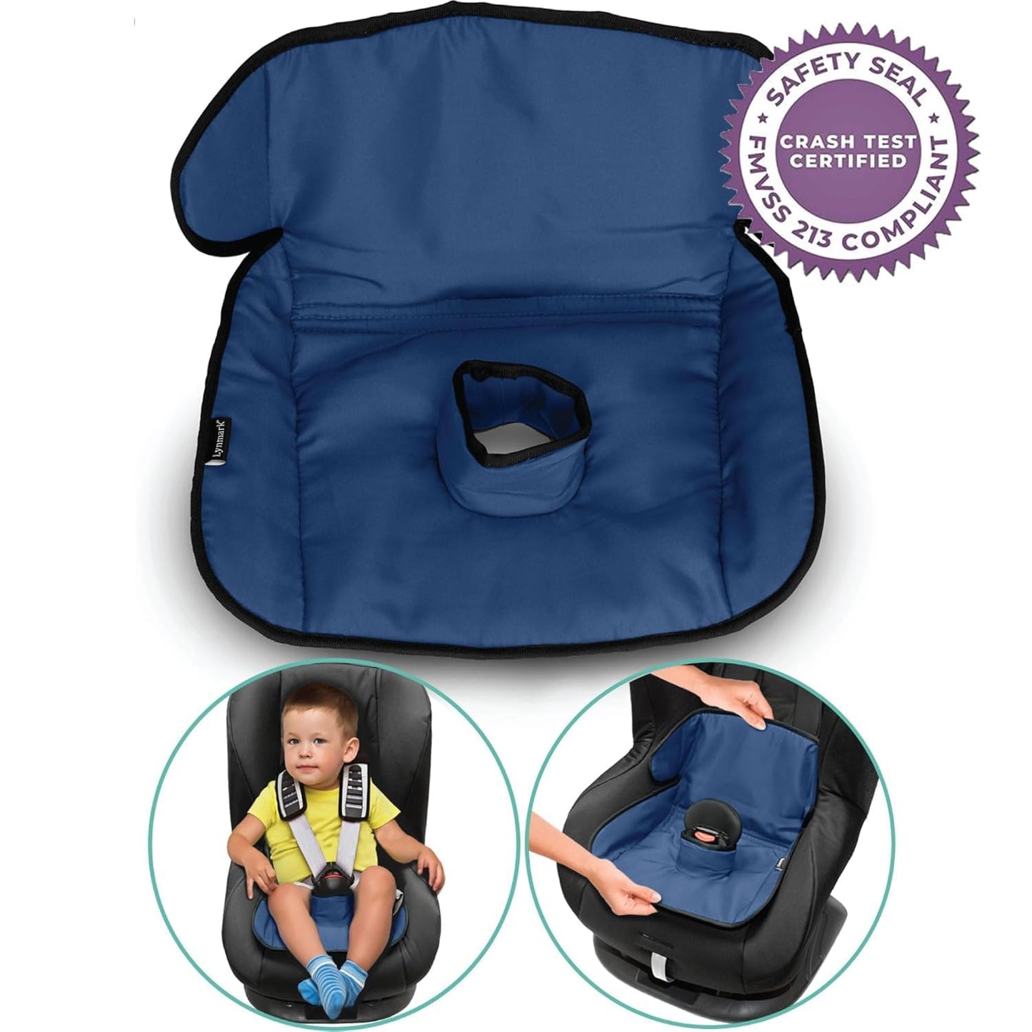 Lynmark® - Funda protectora de asiento de coche para entrenamiento para ir al baño - Almohadillas absorbentes suaves impermeables para niños pequeños y asiento de coche - Alfombrilla de forro