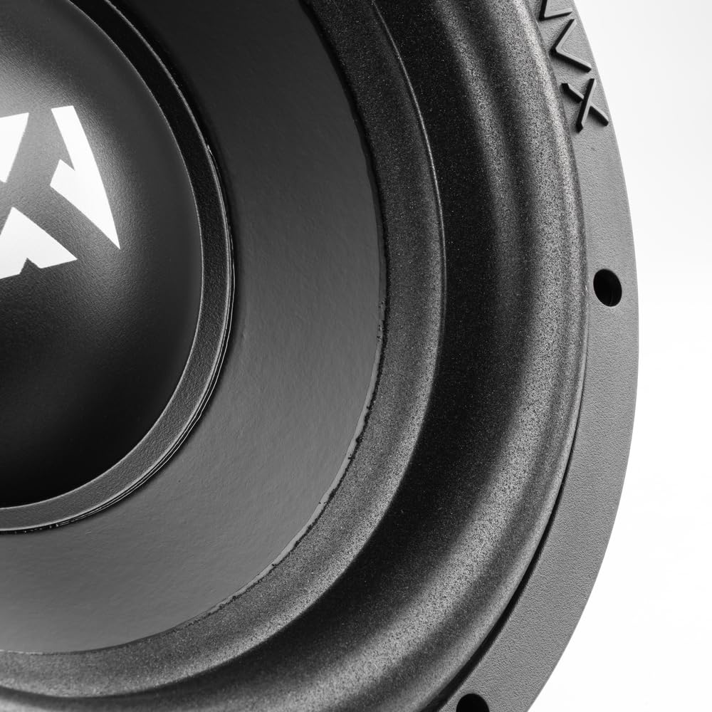 NVX NSW102 Versión 3 (NSW102v3) 1000W Pico (500W RMS) N-Series v3 10" Subwoofer Dual 2-Ohm para Automóvil de 25.4 cm