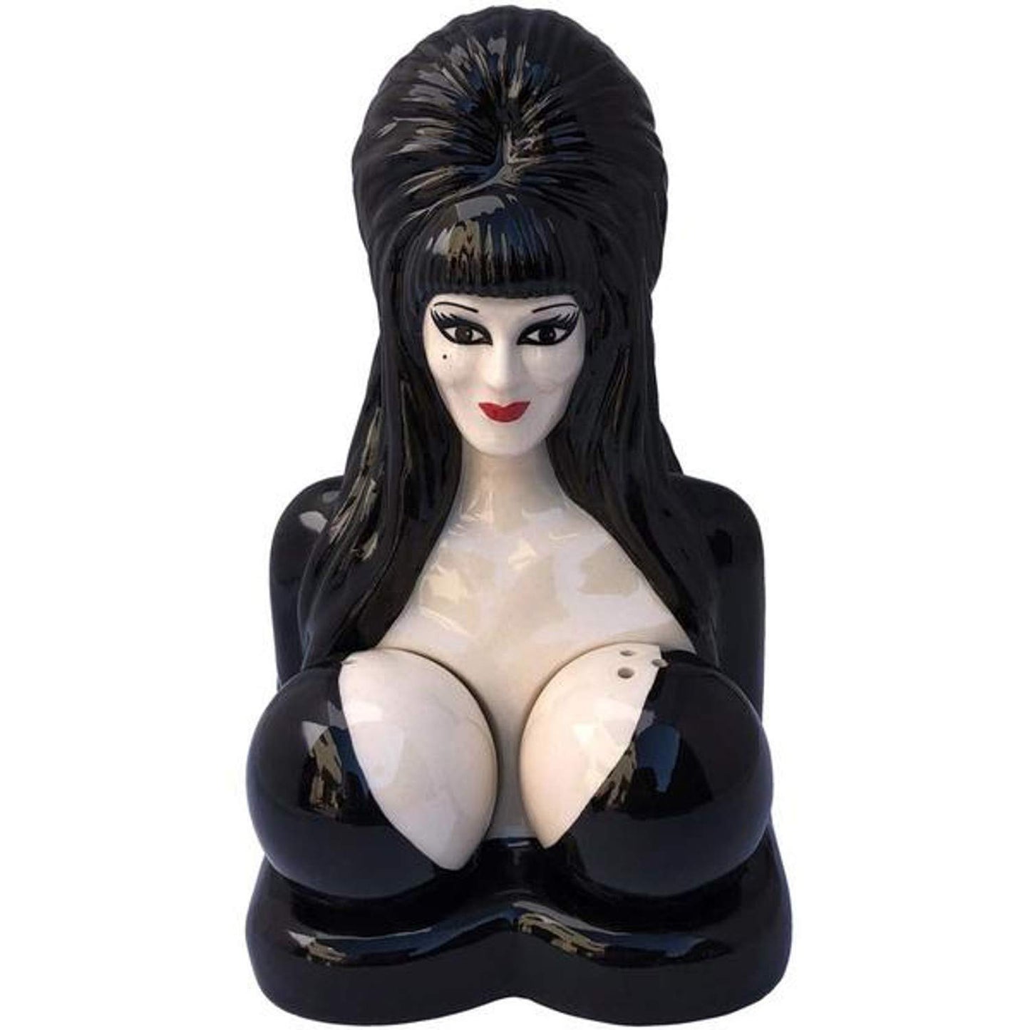 Kreepsville 666 Salero y Pimentero Oficial Elvira Mistress of the Dark Cerámico