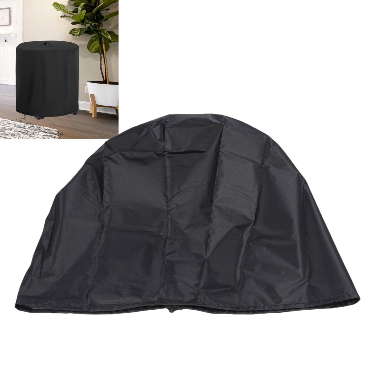 Hztyyier Tapa de Aspiradora Cubierta de Polvo de Tela de Oxford con Bolsa de Almacenamiento, Protección de Lluvia Solar Interior Al Aire Libre, Almacenes de Fábricas para el Hogar