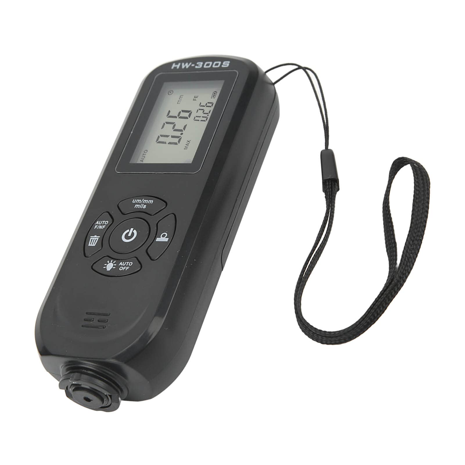 Medidores de Espesor de Pintura Negro Tres Unidades de Medida para Fabricación Industrial