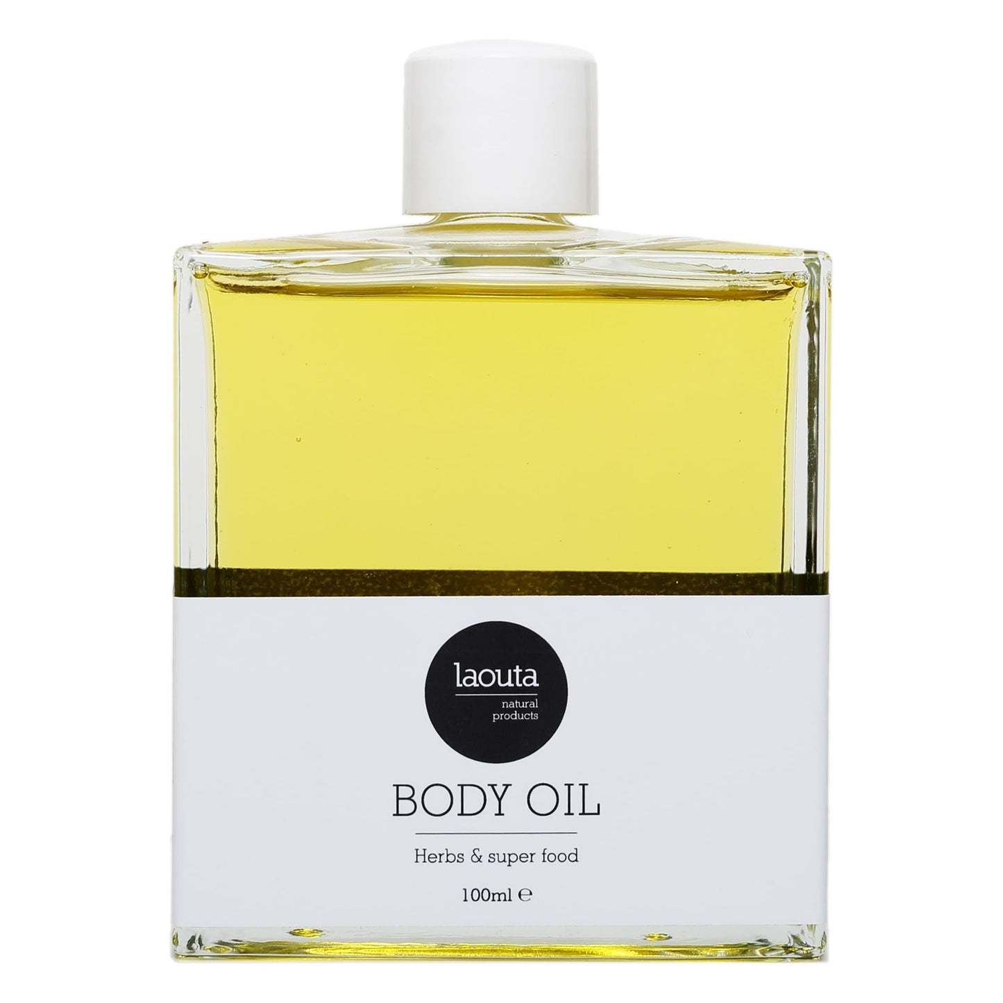 LAOUTA Daily Hydration Body Oil – Greek Sage for Radiant Skin – Formulated w/Nourishing Natural Oils: Olive, Almond & Apricot – Hydrating Body Oil/Luxury Body Oil (3.38 Fl oz)