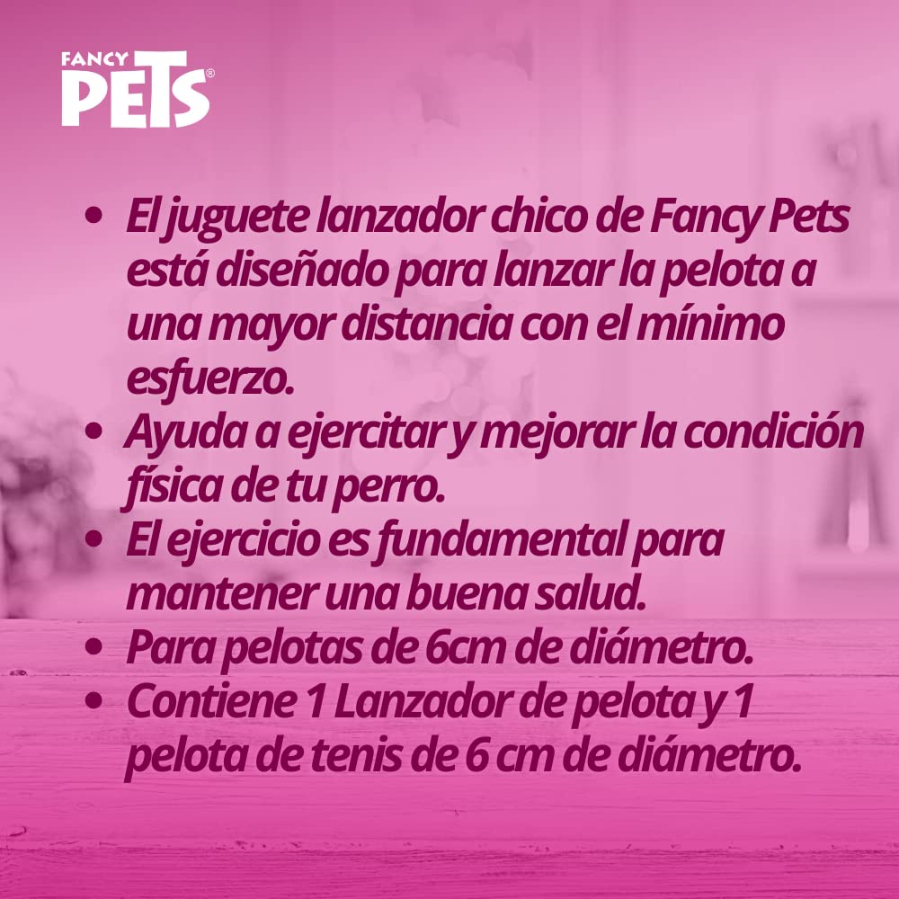 Juguete Lanzador de Pelota Fancy Pets Azul Tamaño Grande para Perro