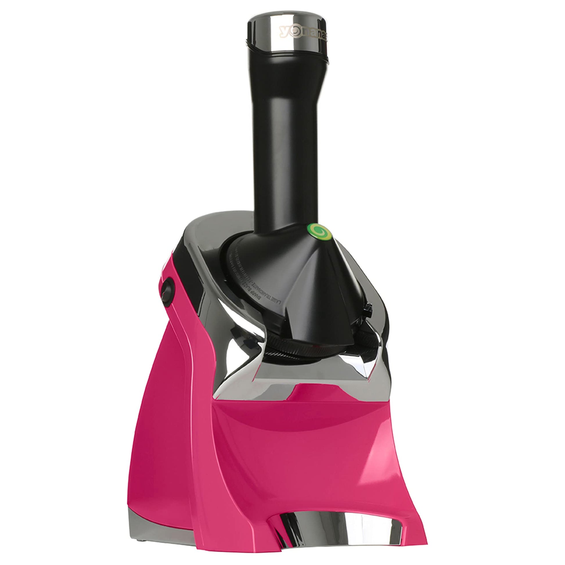Postres de Fruta Suave Veganos Yonanas Rosa con 75 Recetas y Tecnología sin BPA