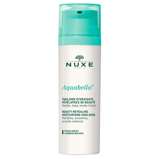 AQUABELLA - Emulsión hidratante matificante pieles mixtas, hidratando las zonas secas y mejorando visiblemente la calidad de la piel. 50 ml
