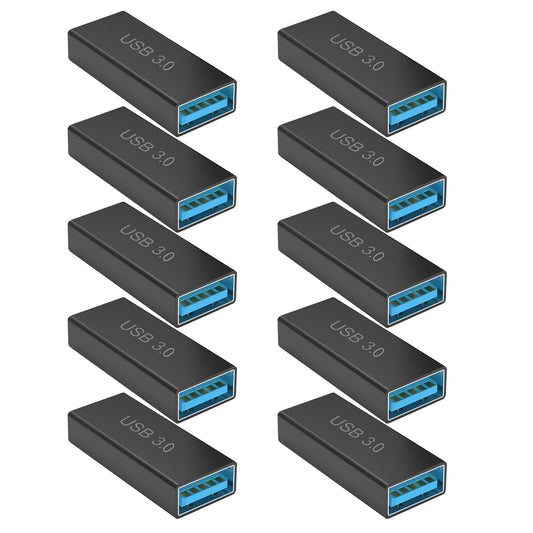 Adaptador USB Tipo A 3.0 Hembra a Hembra
