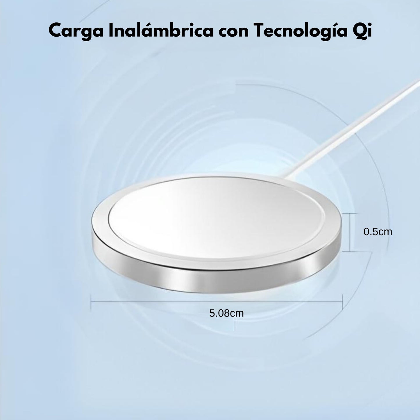 Kit Funda Protectora MR. GADGETS Transparente Carga Rápida Magnético Antigolpes para iPhone