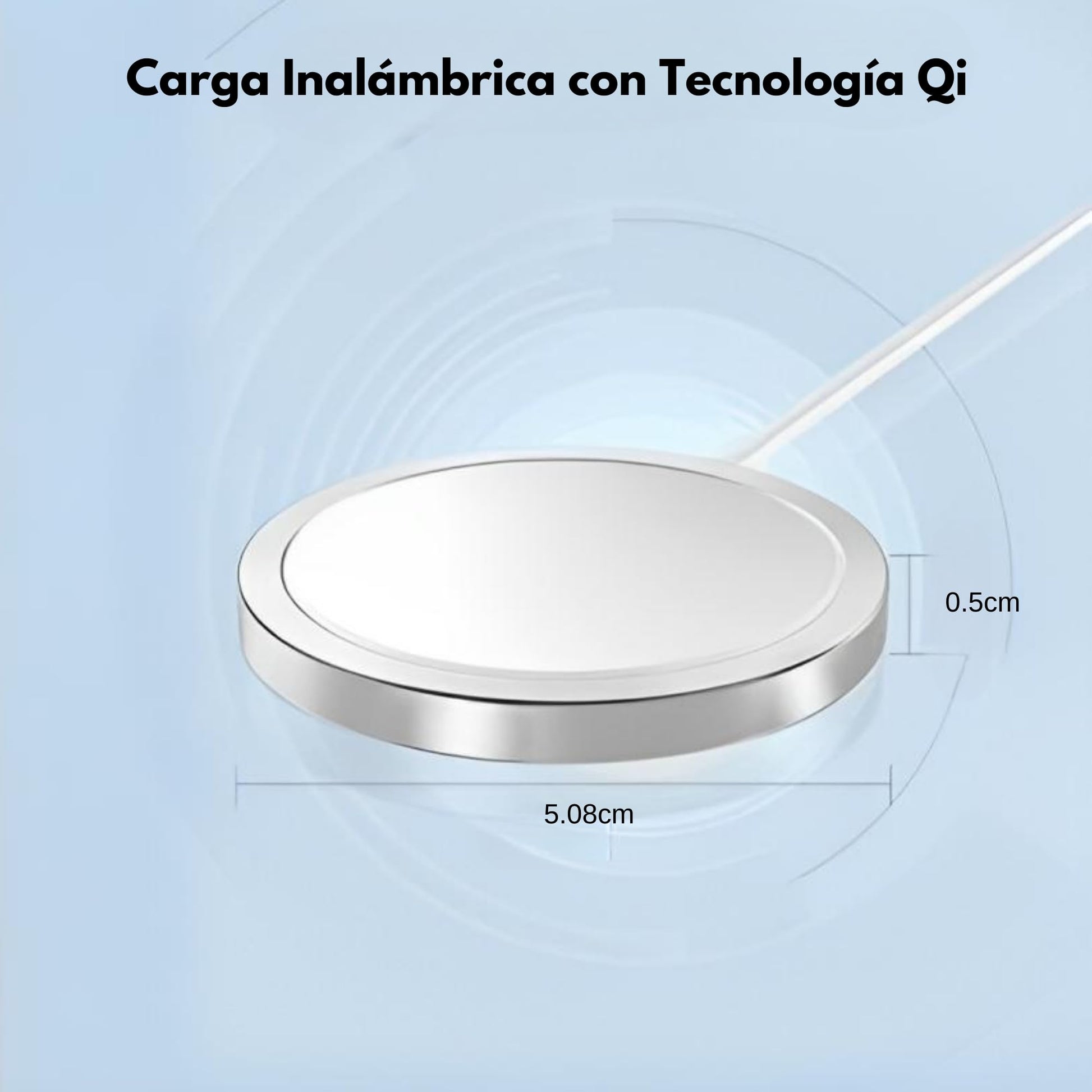 Kit Funda Protectora MR. GADGETS Transparente Carga Rápida Magnético Antigolpes para iPhone