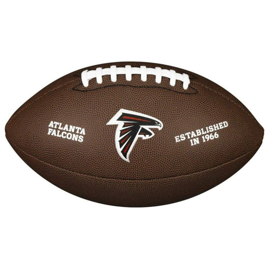 Balón de Fútbol Compuesto Wilson NFL Team Logo Atlanta Falcons Oficial