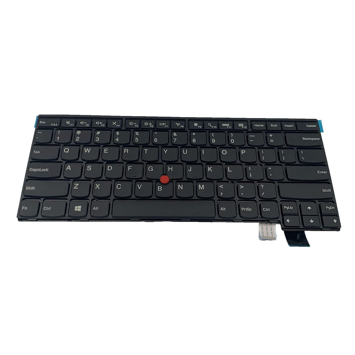 Repuesto de Teclado Siakoocty Negro con Puntero para Portátil Thinkpad T460s T470s S2