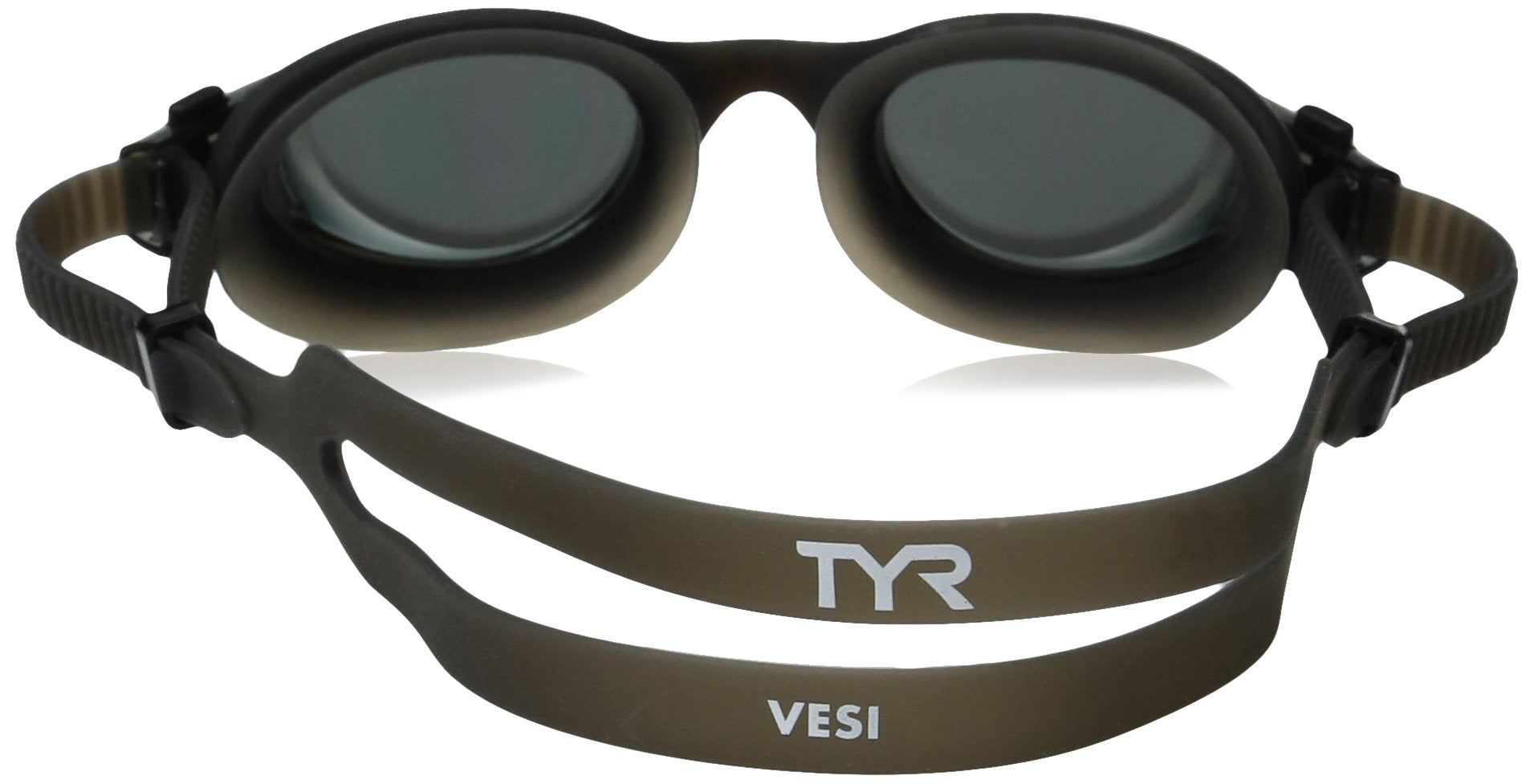 Anteojos de Natación TYR Vesi Espejo y sin Espejo Amplio Rango Periférico Antiniebla Ajuste Rápido para Adultos