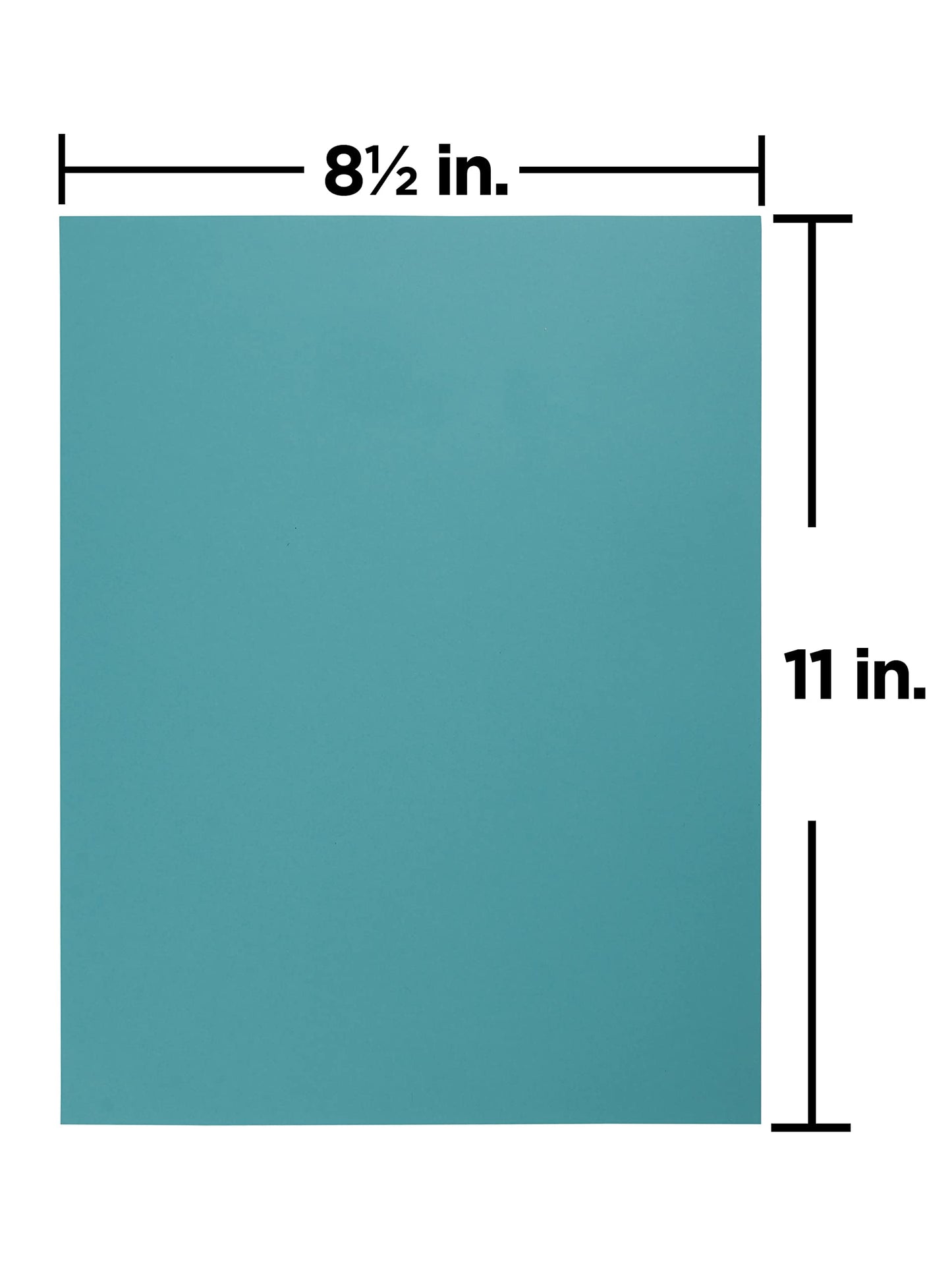 JAM PAPER Papel de 25 libras – 8,5 x 11 – Azul reciclado – 50 hojas por paquete