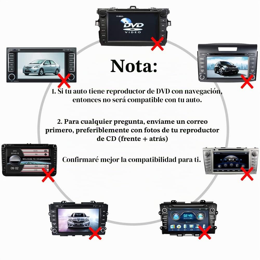 Adaptador USB AUX Yomikoo Toyota Entrada de Música