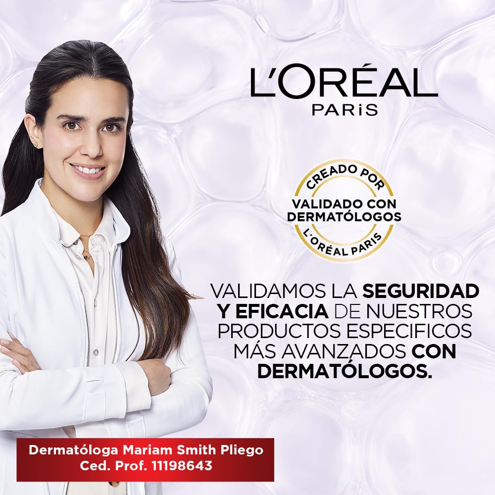 L'Oréal Paris Sérum Rostro Revitalift Ácido Hialurónico hidrata intensamente y rellena líneas de expresión, 30ml