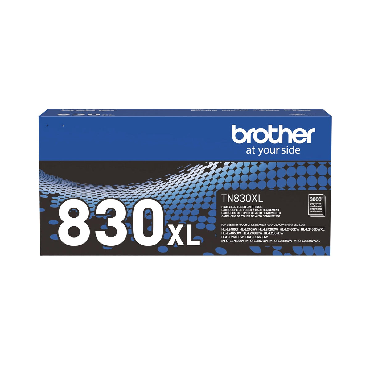 Cartucho de Tóner Brother Negro de Alto Rendimiento TN-830XL