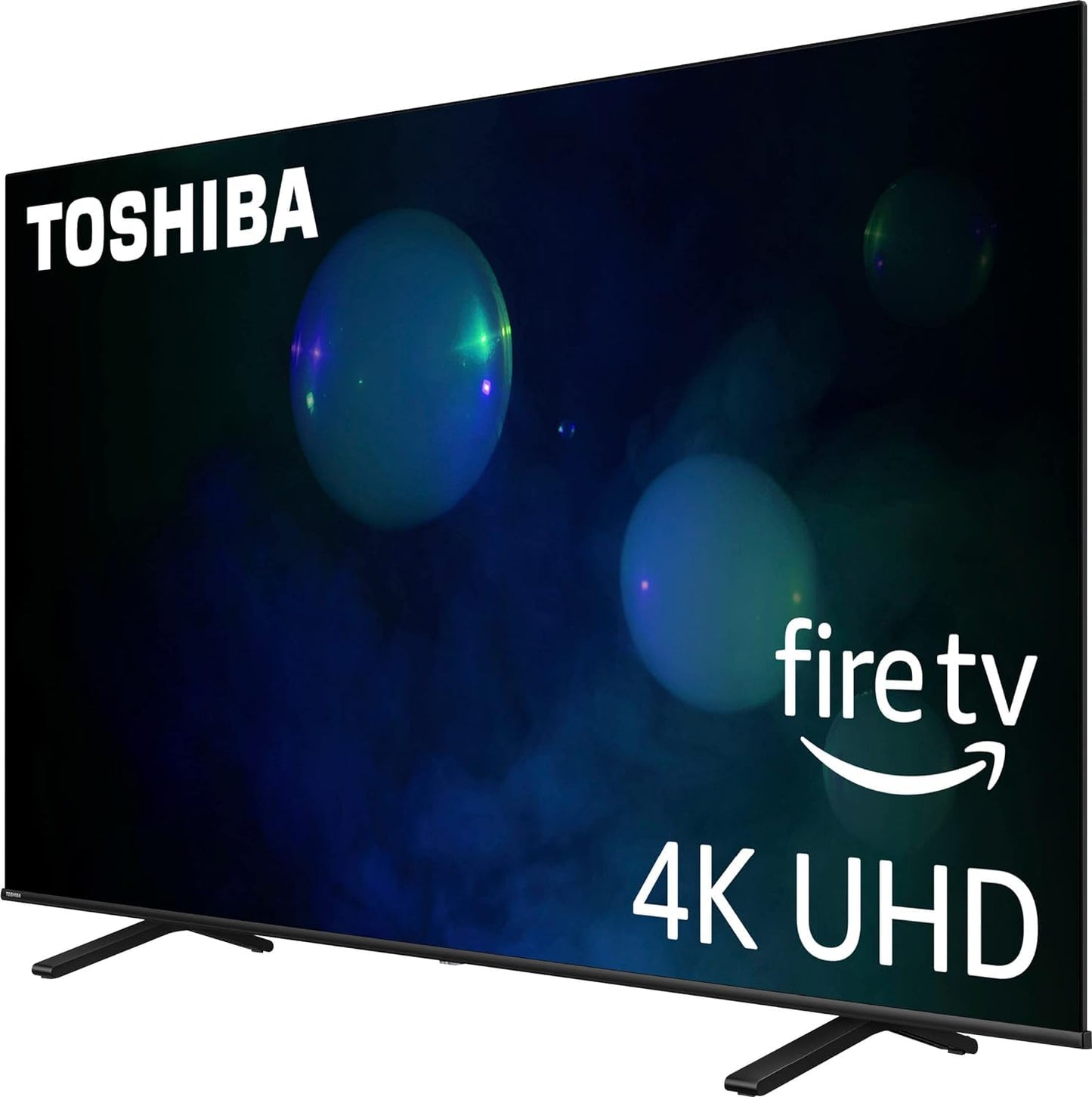 Televisión LED Toshiba 50 Pulgadas Pantalla 4K UHD Smart Fire TV con Alexa Modelo 2023 Reacondicionado