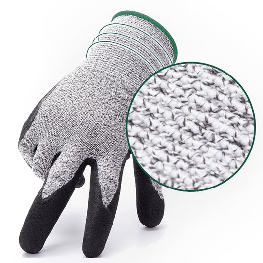 Guantes Anticorte Viridiana Verde Nivel 5 para Jardinería y Uso Industrial