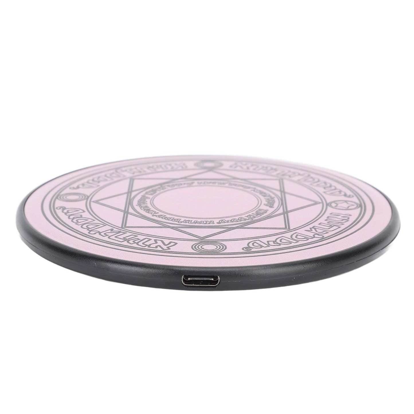 Cargador Inalámbrico mlida Rosa Estilo Rápido para Escritorio