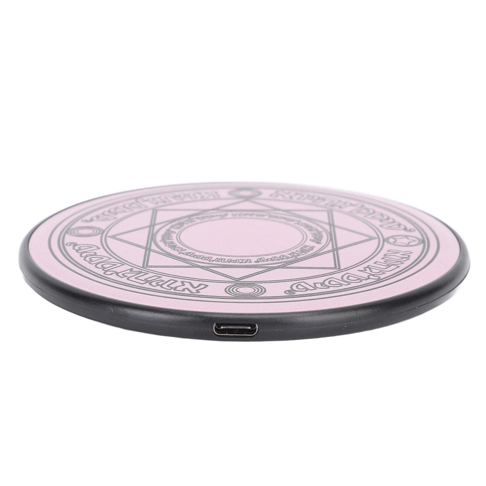 Cargador Inalámbrico mlida Rosa Estilo Rápido para Escritorio