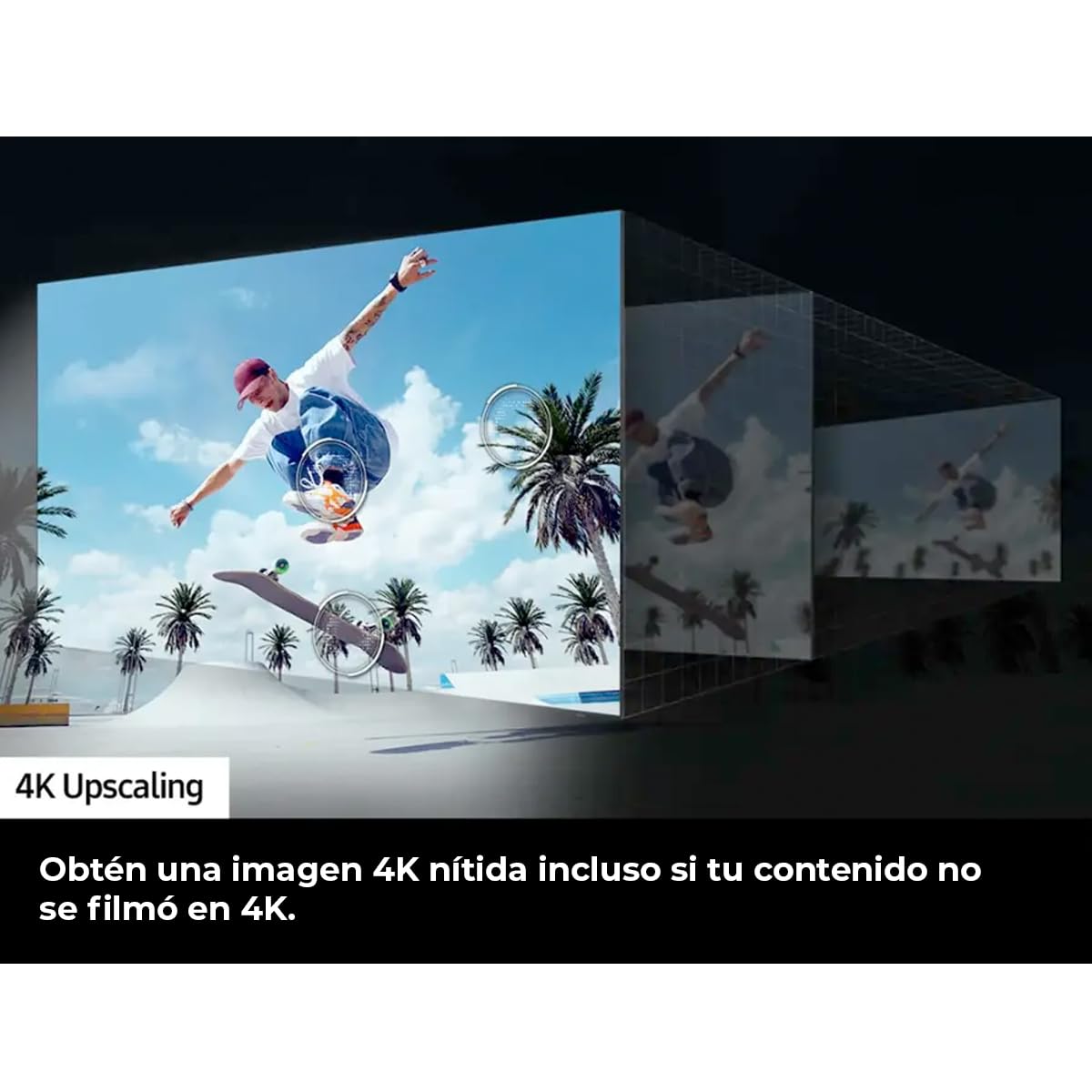 Samsung Crystal Ultra HD de 50" Pulgadas Clase U8000FB 4K Smart Tizen TV - UN50U8000FBXZA (Reacondicionado)