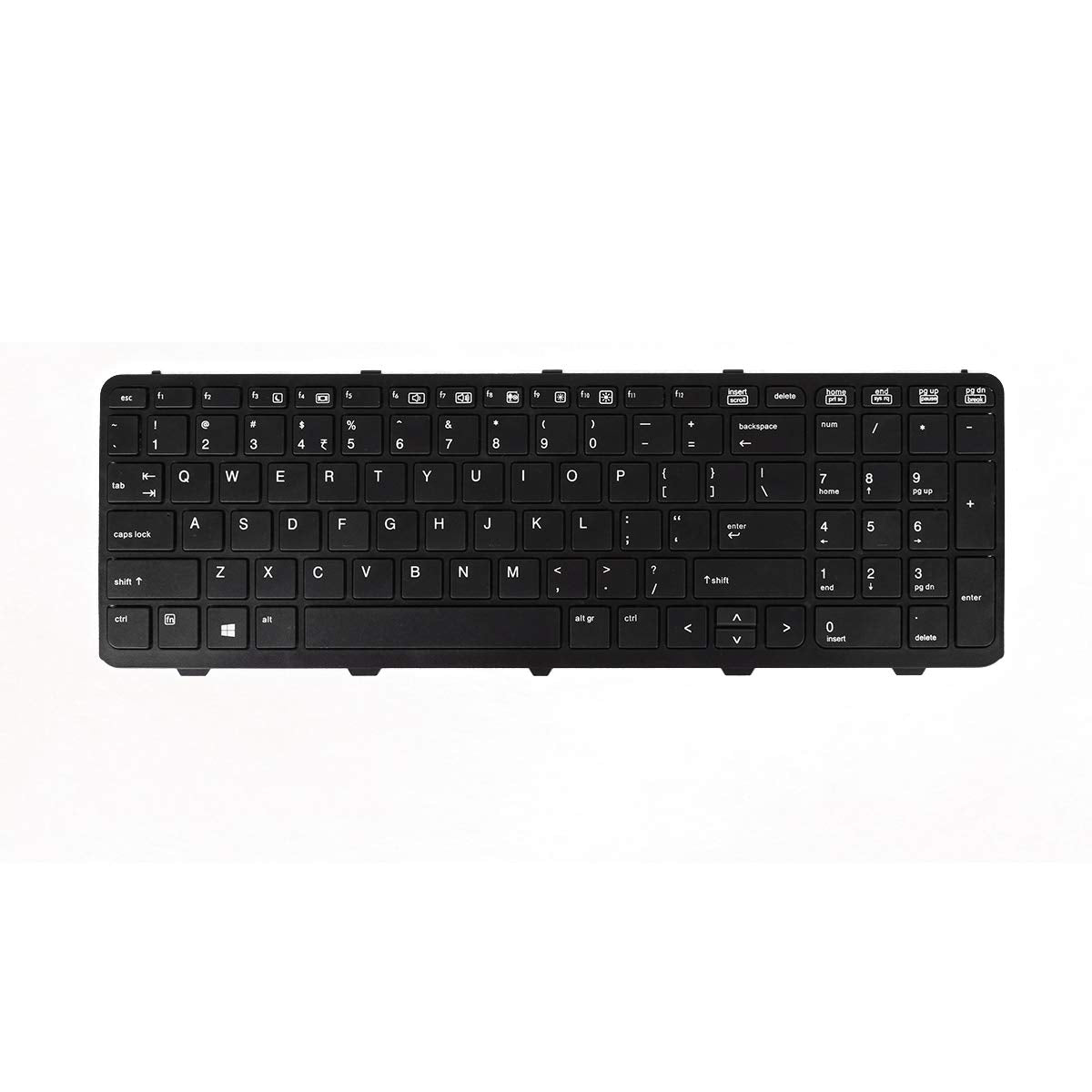 Teclado de Repuesto HP ProBook 650 G1 655 G1 Negro con Marco