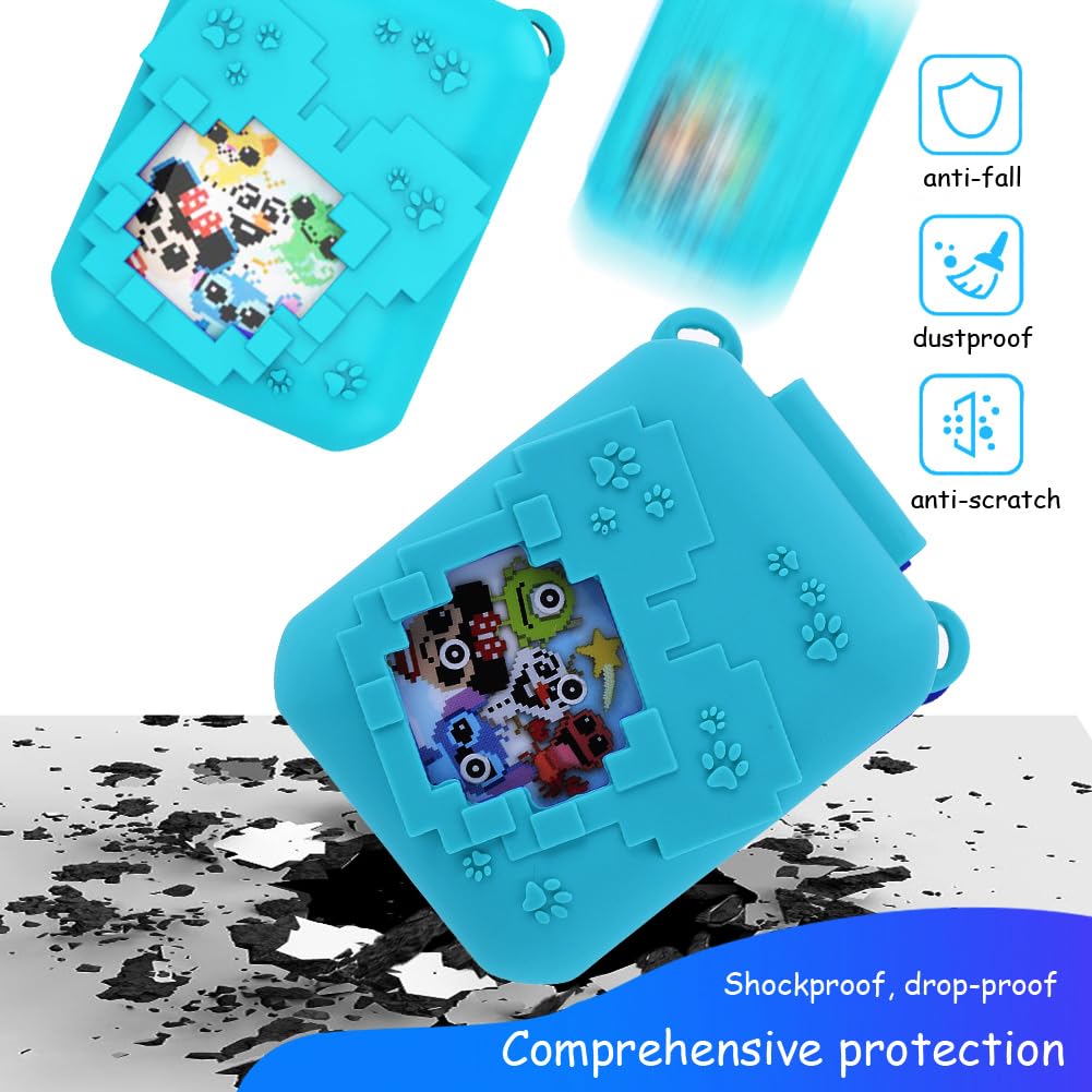 GETBSTOOP Funda para (BITZEE) Disneys Virtual Electronic Pets Funda Protectora Skin para (BITZEE) Disneys Virtual Electronic Pet Funda Protectora con cordón para (BITZEE) Disneys Electronic Pet