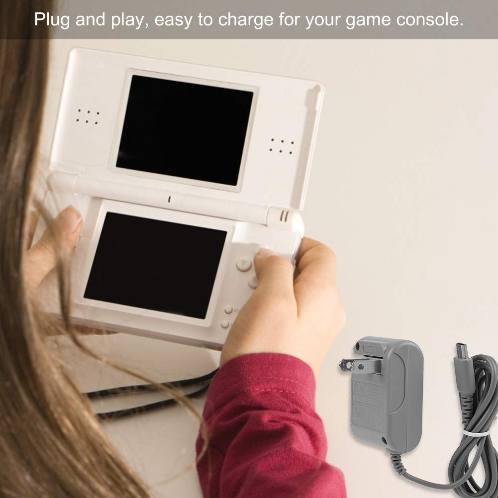 Cargador De Viaje para El Hogar Adaptador De Corriente Ca Cargador De Consola De Juegos para Ndsl EE. UU. Enchufe 100-240v