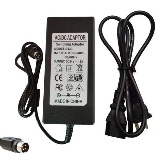 Adaptador de Corriente Canon Negro 24V 3A Compatible con imageFORMULA y CanoScan