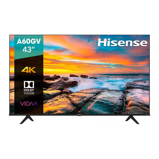 Hisense Pantalla 43" 4K Smart TV UHD 43A60GV VIDAA