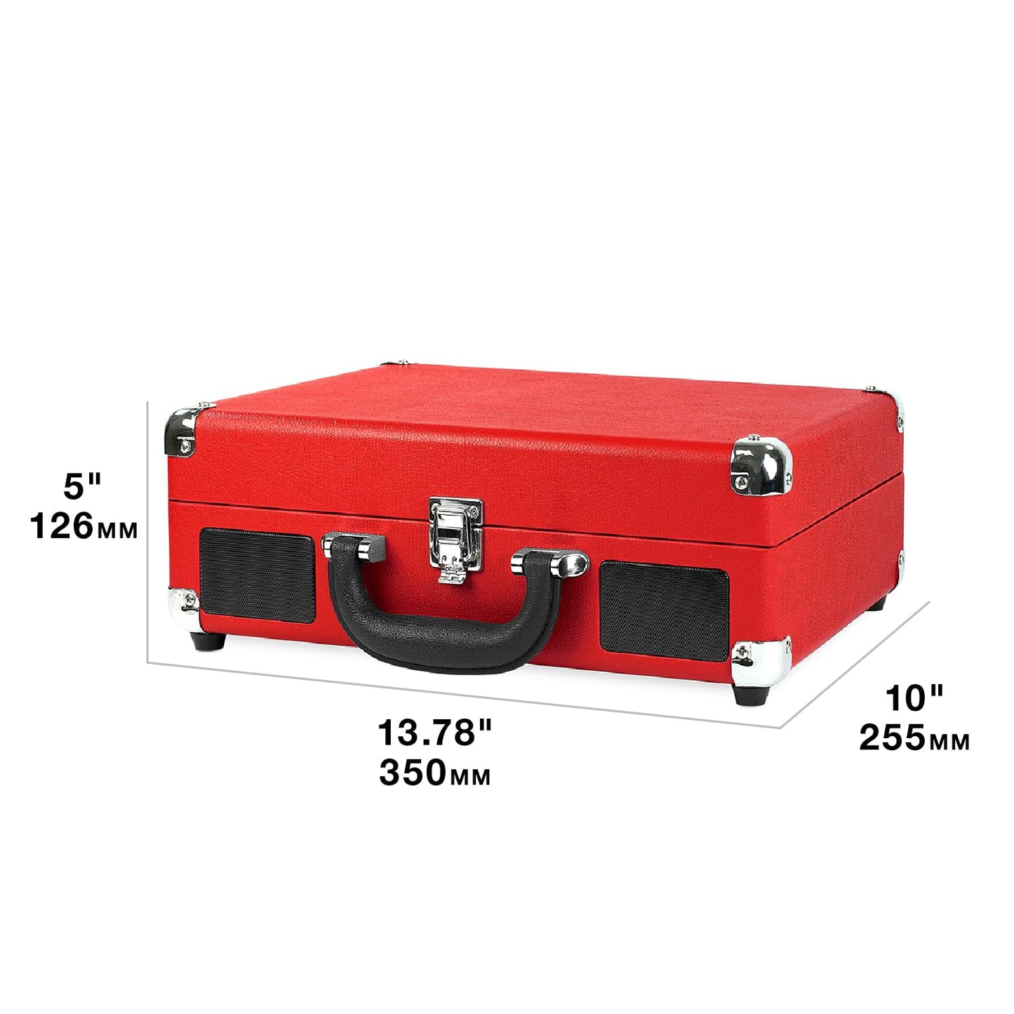 Tocadiscos Portátil Victrola Journey Bluetooth Geo con Bocinas Integradas y Salida RCA