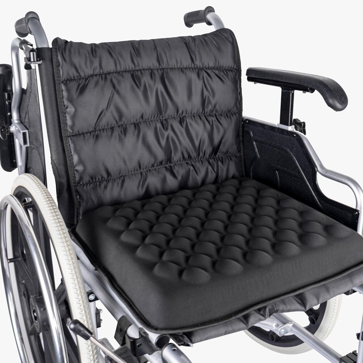 DAONSA Cojín De Gel Antillagas | Cojín Ortopédico para Alivio de Presión (Coxis, Ciática, Úlceras) – Antideslizante y Transpirable para Silla, Carro o Oficina, Cojín para Silla, Cojín de Gel