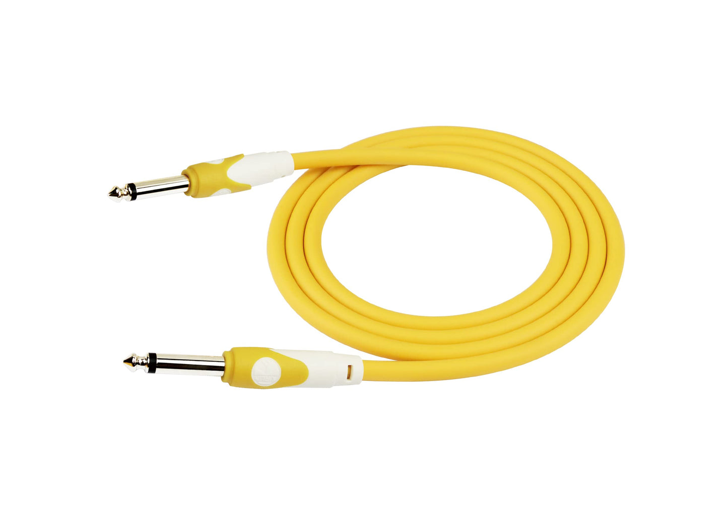 Cable para instrumento Kirlin profesional, 6 metros plug 1/4, LGI201 colores (Amarillo)