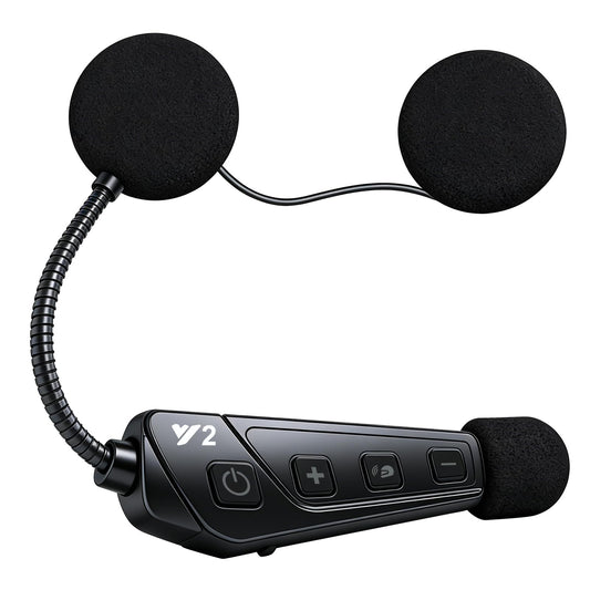 Auriculares Bluetooth OBEST Negro con Micrófono para Moto