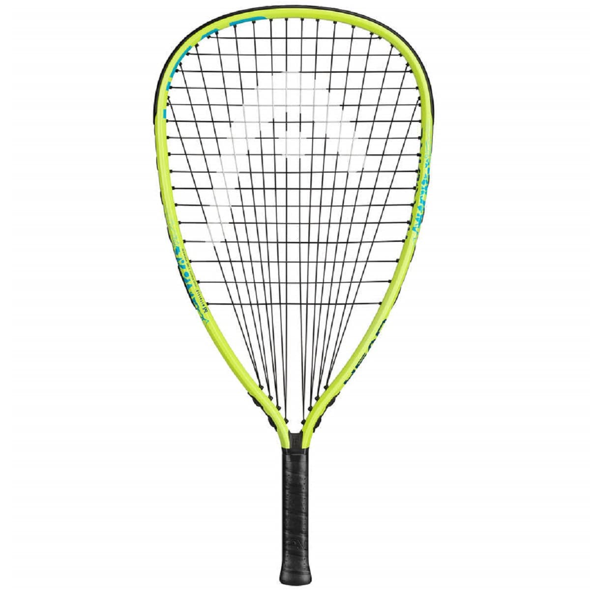 HEAD MX Hurricane Pack - Juego de Raqueta de Raqueta de Raqueta preencordada para Principiantes con anteojos y Dos Bolas, Amarillo
