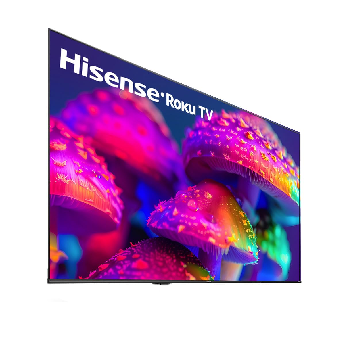 Hisense Television de 50 Pulgadas Serie R Class 4K Ultra HD, Pantalla LED Smart Roku TV con HDR Modo de Juego Funciona con Asistente Google y Alexa (Sin Bases) + Soporte de Pared (Reacondicionado)