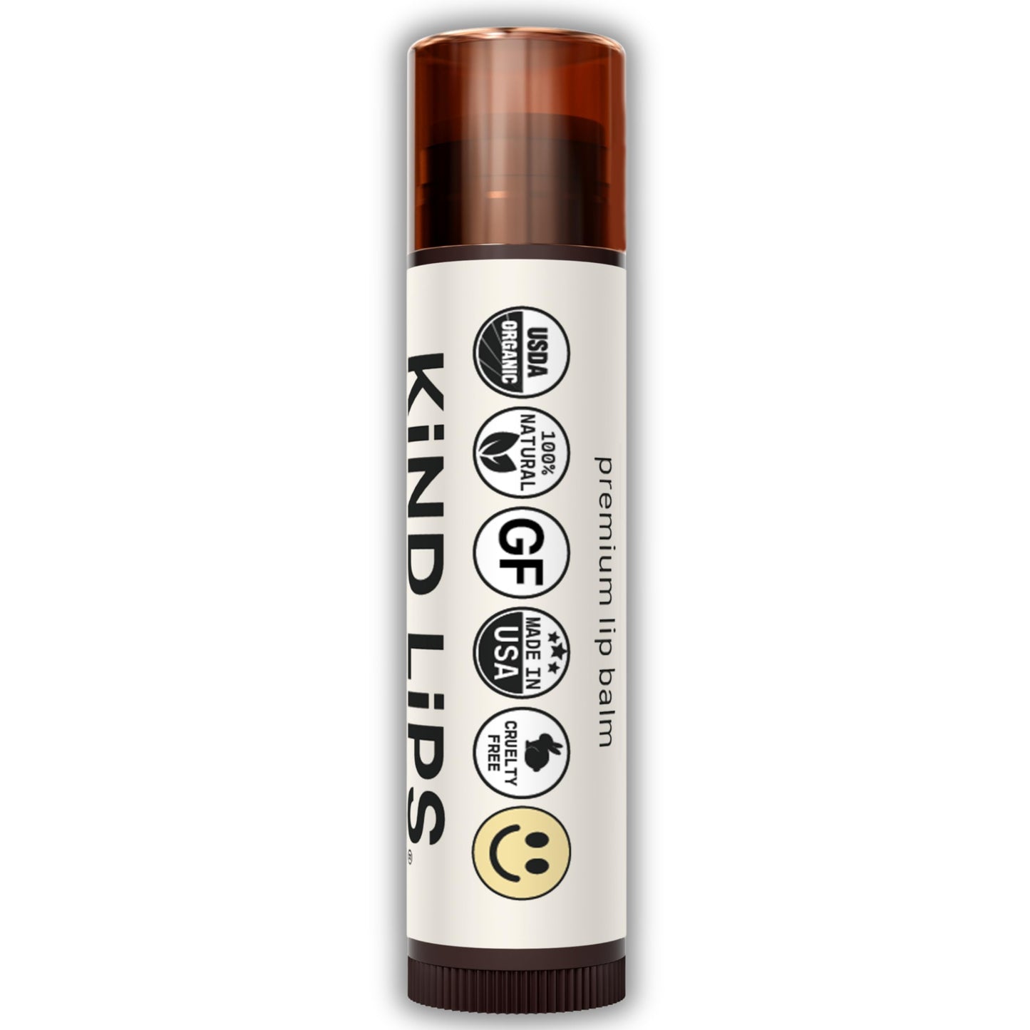 Set de bálsamo de labios orgánico Kind Lips, ingredientes naturales 100% relajantes, Paquete de 3