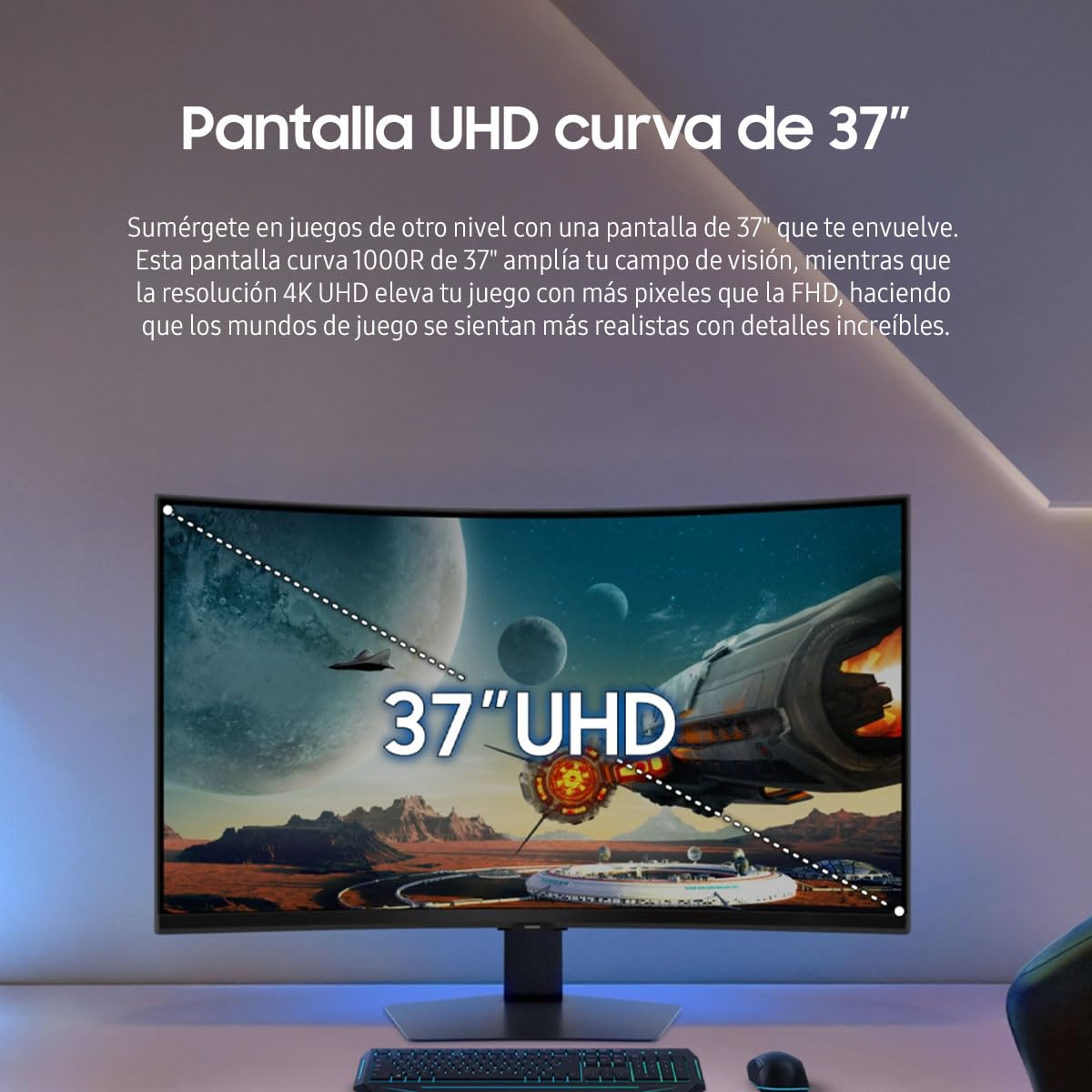 Samsung Monitor 37'' 4K LS37FG750ELXZX