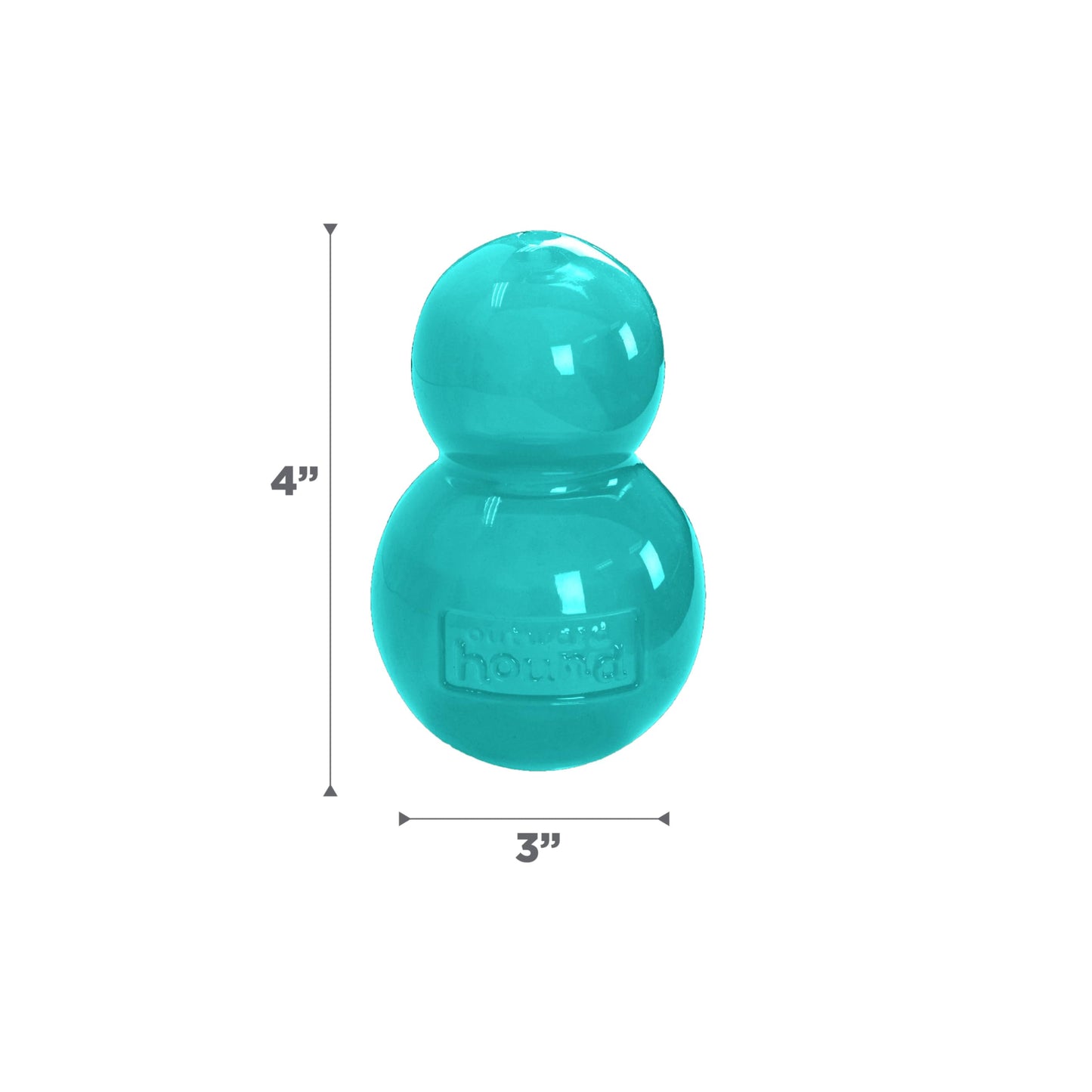 Juguete Masticable Interactivo Outward Hound Azul Mediano para Perro