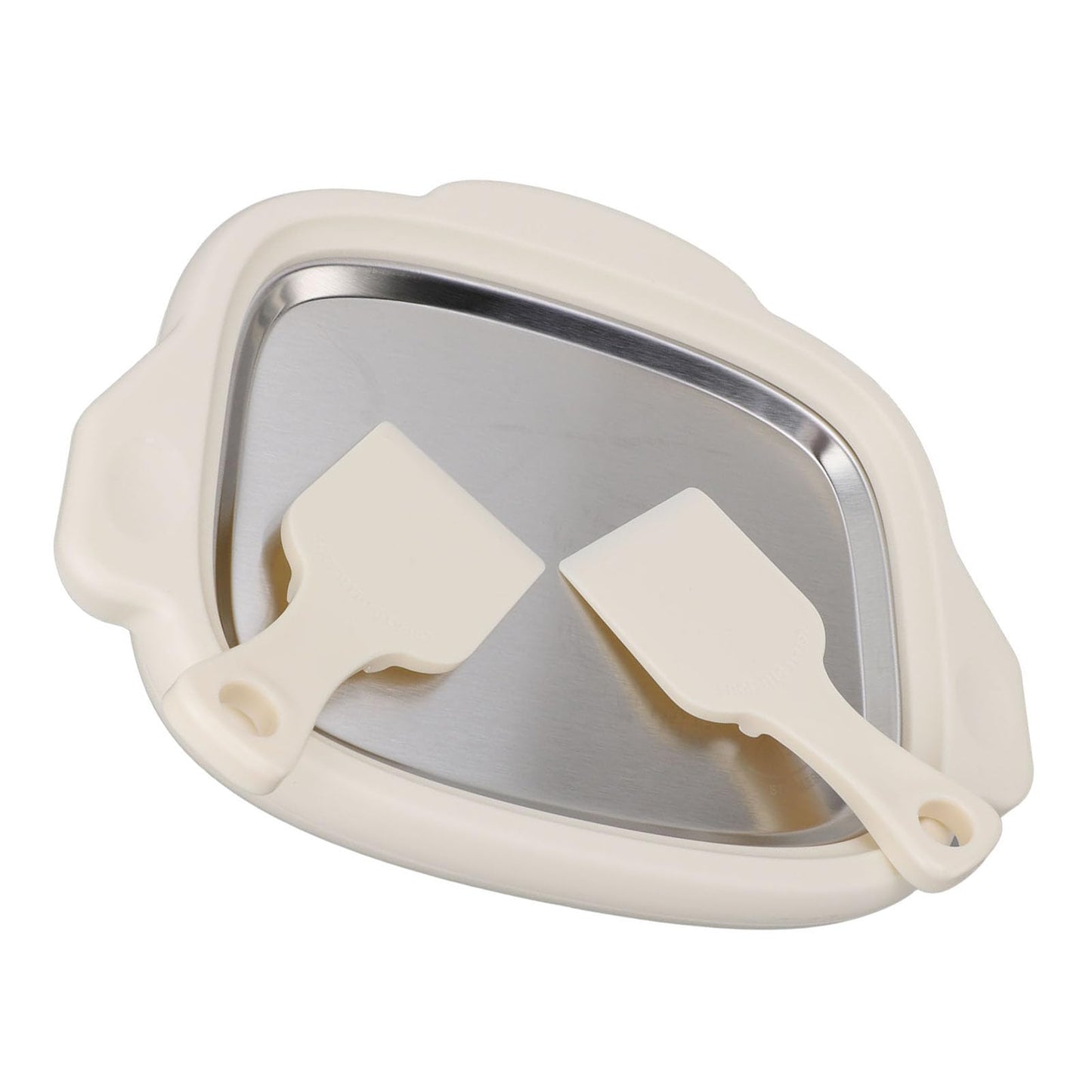 Máquina para Hacer Helados Instantáneos, Bandeja para Hacer Helados Enrollados Caseros, Máquina para Hacer Helados de Acero Inoxidable, Ideal para Hacer Helado de Frutas Fritas