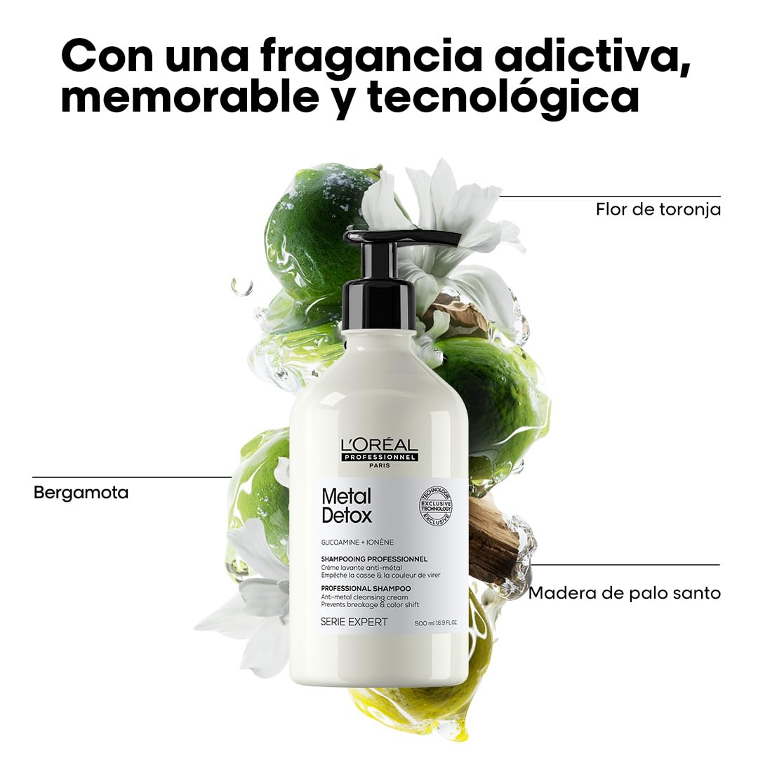 L'Oréal Professionnel Metal Detox Shampoo Anti-Metales 500ml