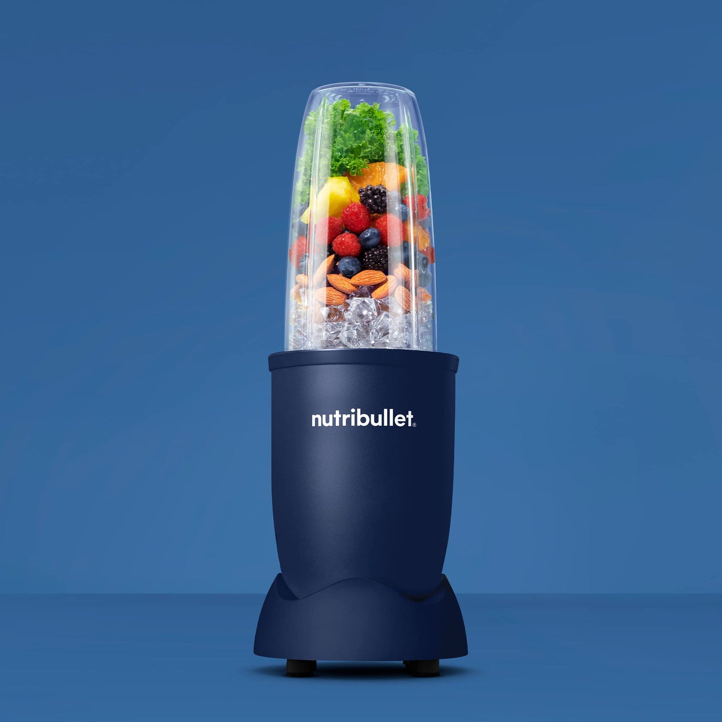 Licuadora NutriBullet Pro Azul Marino Mate 900W 13 Piezas
