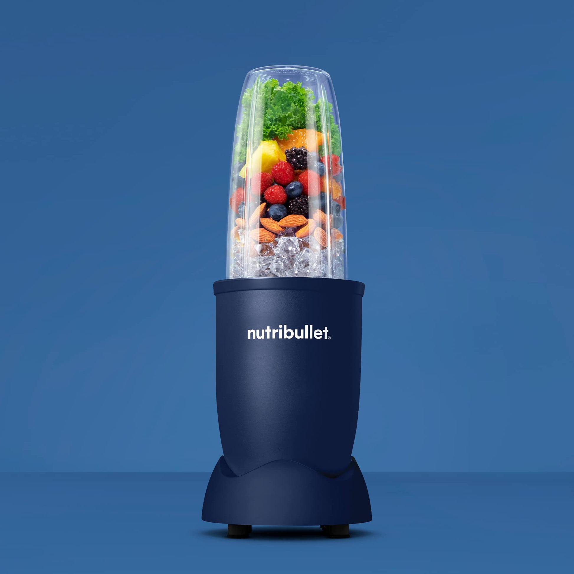 Licuadora NutriBullet Pro Azul Marino Mate 900W 13 Piezas