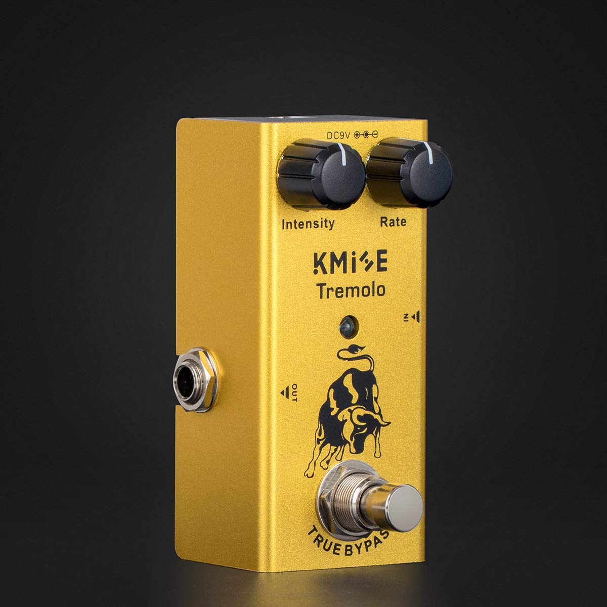 lotmusic Pedal de efectos de guitarra eléctrica Mini tipo único DC 9V True Bypass (Tremolo)