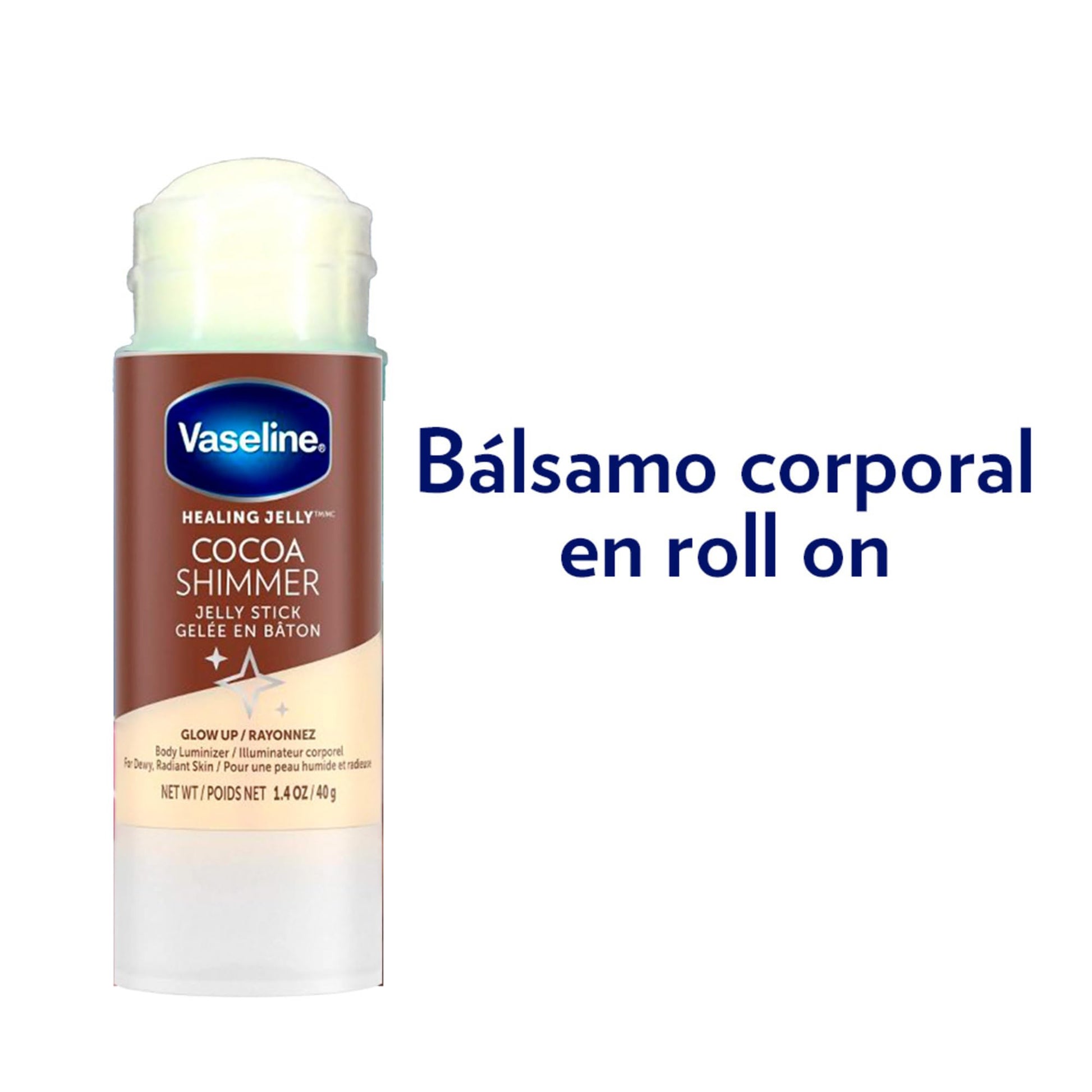 Vaseline - Bálsamo Corporal En Barra (1 Pieza de 40 g.) Cocoa Shimmer